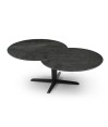 Table basse TAHITI 2 plateaux pivotants Acier Corten Table basse TAHITI 2 plateaux pivotants Acier Corten