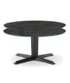 Table basse TAHITI 2 plateaux pivotants Acier Corten Table basse TAHITI 2 plateaux pivotants Acier Corten