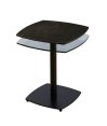 Coin canapé TONGA Acier Corten 2 plateaux pivotants