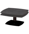 Table basse TONGA Acier Corten 2 plateaux pivotants Table basse TONGA Acier Corten 2 plateaux pivotants