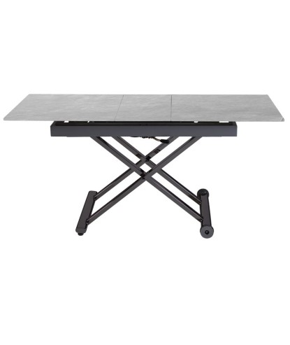 Table basse-Repas JUMPY relevable Gris Clair