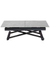 Table basse-Repas JUMPY relevable Gris Clair Table basse-Repas JUMPY relevable Gris Clair