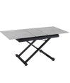 Table basse-Repas JUMPY relevable Gris Clair Table basse-Repas JUMPY relevable Gris Clair