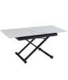 Table basse-Repas JUMPY relevable Arabescato Table basse-Repas JUMPY relevable Arabescato
