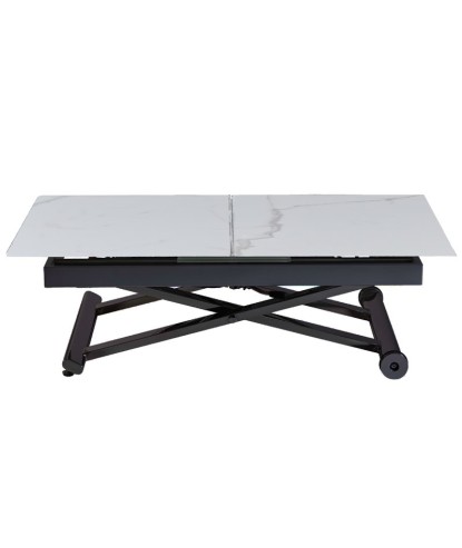 Table basse-Repas JUMPY relevable Arabescato