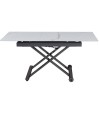 Table basse-Repas JUMPY relevable Arabescato Table basse-Repas JUMPY relevable Arabescato
