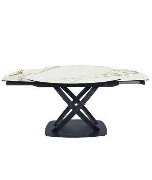 Table repas GIULIA Golden stone extensible 10 personnes