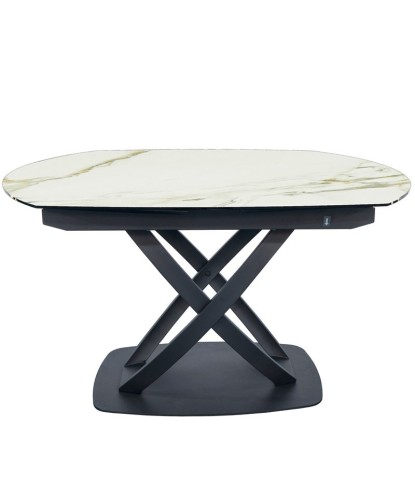 Table repas GIULIA Golden stone extensible 10 personnes