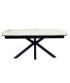 Table repas ELISA Golden Stone extensible pour 12 personnes Table repas ELISA Golden Stone extensible pour 12 personnes
