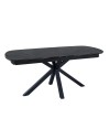 Table repas ELISA Acier Corten extensible pour 12 personnes Table repas ELISA Acier Corten extensible pour 12 personnes