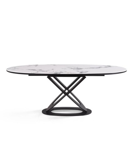 Table repas LAETITIA céramique Yunshan 8-10 personnes