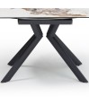 Table repas SOFIA 1m80 rectangulaire - ronde céramique Pandora