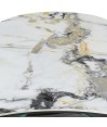 Table basse TREFLE 3 plateaux pivotants céramique Cold Jade