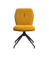 Chaises PIVOTANTES NINA jaune vendues par 2 Chaises PIVOTANTES NINA jaune vendues par 2