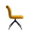 Chaises PIVOTANTES NINA jaune vendues par 2 Chaises PIVOTANTES NINA jaune vendues par 2