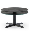 Table basse TAHITI 2 plateaux pivotants Shadow Table basse TAHITI 2 plateaux pivotants Shadow