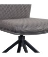 Chaises PIVOTANTES NINA Gris vendues par 2