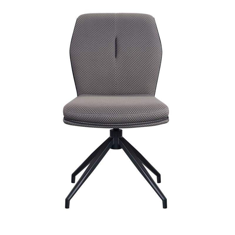Chaises PIVOTANTES NINA Gris vendues par 2