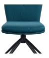 Chaises PIVOTANTES NINA Bleu vendues par 2