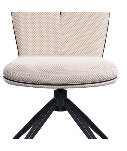 Chaises PIVOTANTES NINA Blanc vendues par 2