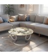 Table basse OGIVE plateaux pivotants Lezzia