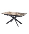 Table repas VIRGINIA Pandora extensible 8 personne Table repas VIRGINIA Pandora extensible 8 personne