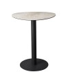 Mange debout moderne NORA industriel chic plateau céramique Light Stone