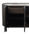 Buffet JOHANA bronze minimalisme raffiné Buffet JOHANA bronze minimalisme raffiné