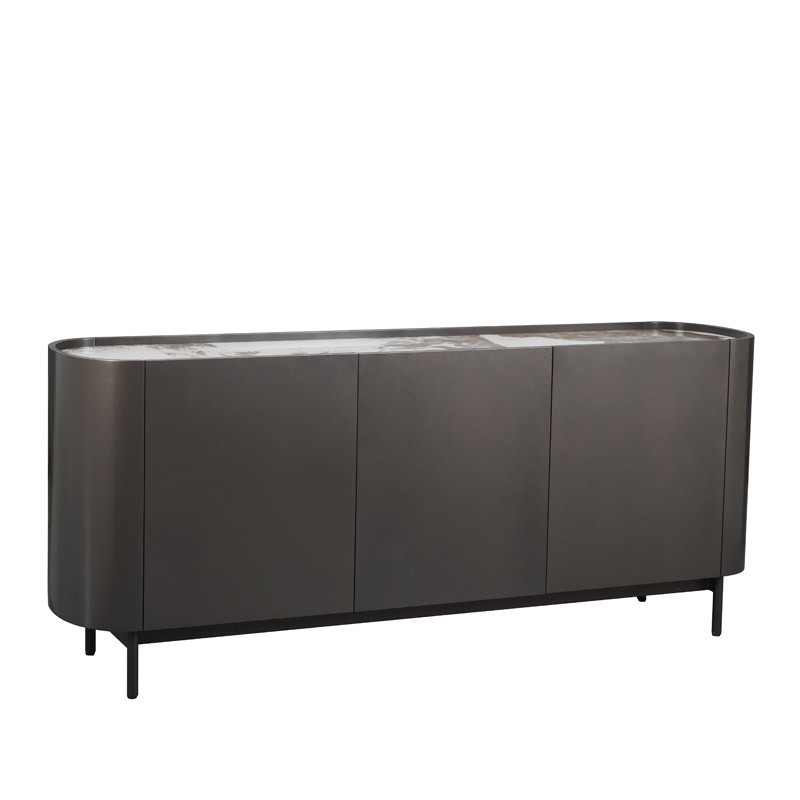 Buffet JOHANA bronze minimalisme raffiné Buffet JOHANA bronze minimalisme raffiné