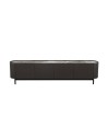 Meuble TV JOHANA bronze minimalisme raffiné Meuble TV JOHANA bronze minimalisme raffiné