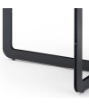 Table basse ovale BEAULIEU verre martelé Table basse ovale BEAULIEU verre martelé