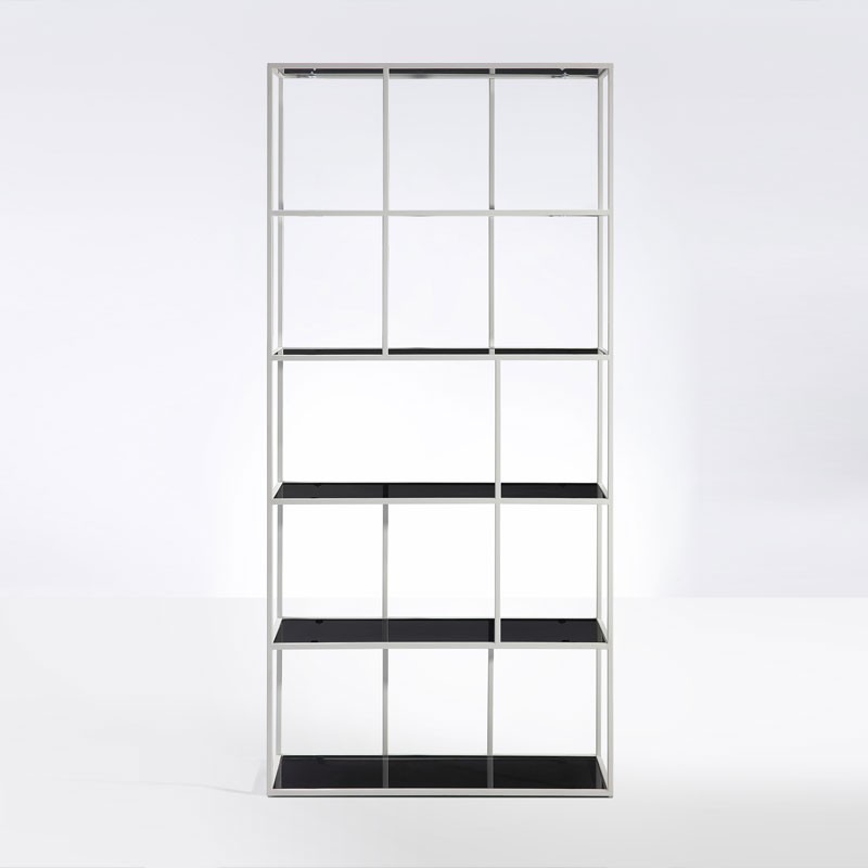 Étagère VISTA blanc grand modèle esprit loft design industriel