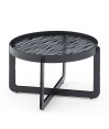 Table basse ronde BEAULIEU verre martelé Table basse ronde BEAULIEU verre martelé