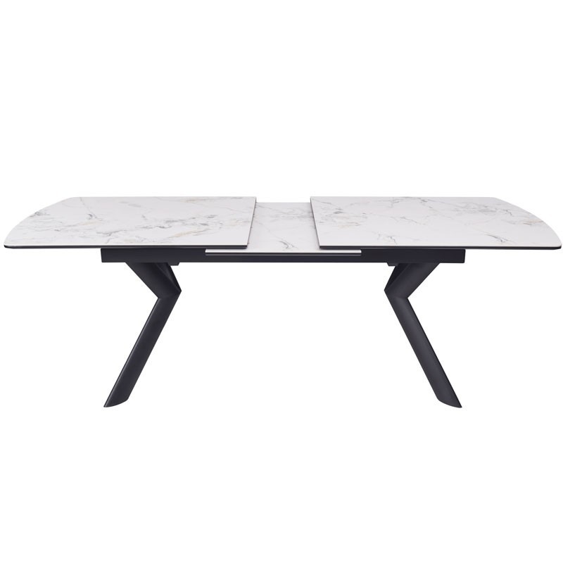 Table a manger 8 10 personnes NINA céramique jade extensible