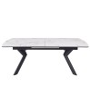 Table repas NINA céramique jade extensible 8/10 convives Table repas NINA céramique jade extensible 8/10 convives