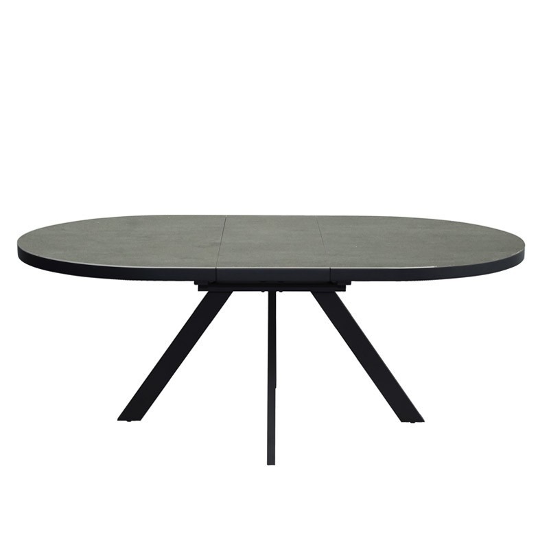 Table à manger 8 personnes allonges papillon céramique Shadow NATALIA Table à manger 8 personnes allonges papillon céramique Shadow NATALIA