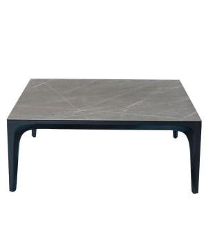 Table basse ARS carrée Algiata - Minimalisme Industriel Chic