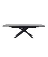 Table Repas Emilia céramique Grey Stone extensible 10 personnes Table Repas Emilia céramique Grey Stone extensible 10 personnes