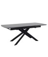 Table Repas Emilia céramique Grey Stone extensible 10 personnes Table Repas Emilia céramique Grey Stone extensible 10 personnes