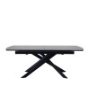 Table Repas Emilia céramique Grey Stone extensible 10 personnes Table Repas Emilia céramique Grey Stone extensible 10 personnes