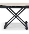Table relevable STAND UP polymorphe Travertin
