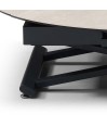 Table relevable STAND UP polymorphe Travertin