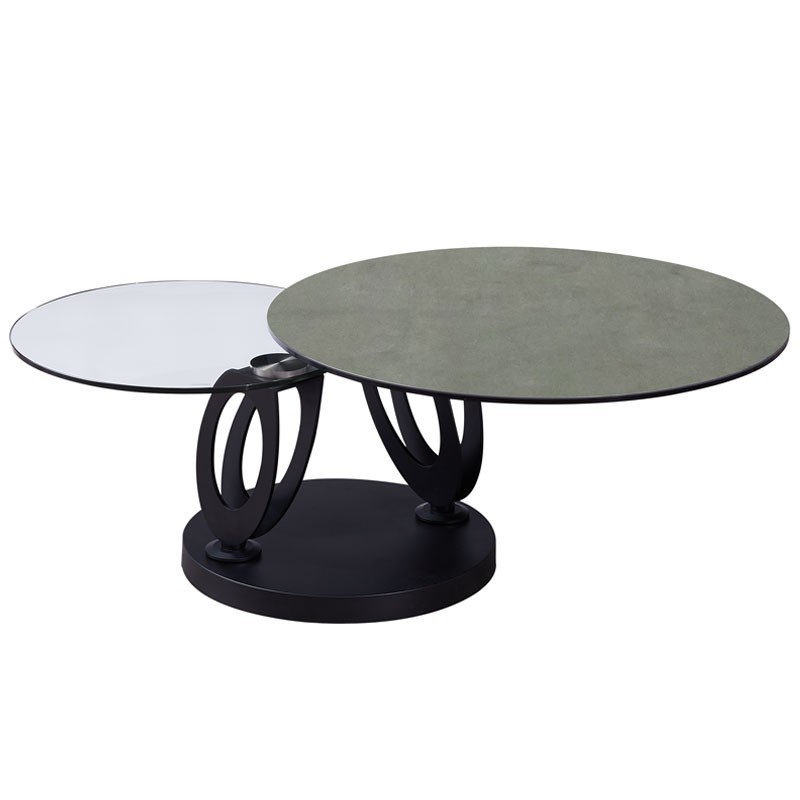 Table basse OGIVE plateaux pivotants Shadow Table basse OGIVE plateaux pivotants Shadow