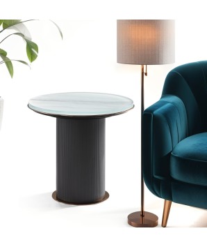 Coin canapé ARENA Minimalisme cylindrique dans salon