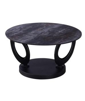 Table basse OGIVE plateaux pivotants  Acier Corten