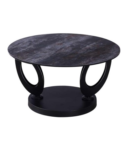 Table basse OGIVE plateaux pivotants  Acier Corten