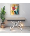 Table basse-Repas JUMPY relevable Wood clair Table basse-Repas JUMPY relevable Wood clair