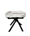 Table Repas GLORIA 1m60 céramique Pandora extensible 10 personnes Table Repas GLORIA 1m60 céramique Pandora extensible 10 personnes