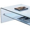 Table basse rectangulaire ECO en verre
