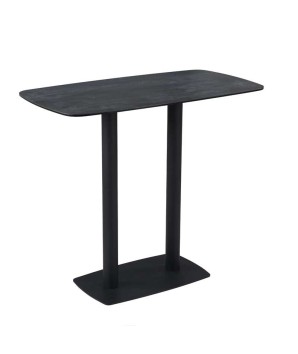 Table à manger haute Elsa Shadow - mange debout 6 personnes